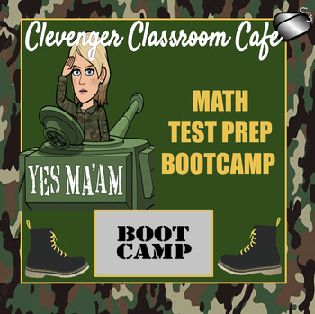 Preview of NO PREP! Math Boot Camp Test Prep!