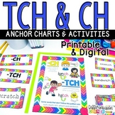 TCH and CH: Phonics Activities Printable Worksheets & Goog