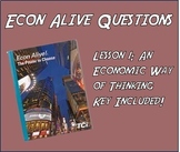 TCI: Econ Alive! Lesson 1 Reading Guide with Questions and Key