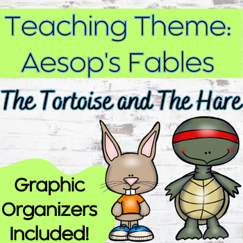 Preview of TDA Theme- Aesop's Fables (The Tortoise and The Hare) TDA included