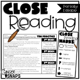 TDA and Close Reading