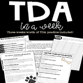 TDA in a Week: Text Dependent Analysis Writing Unit (3 Week Unit)