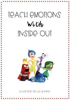 Preview of TEACH EMOTIONS WITH INSIDE OUT. ESL lesson plan.