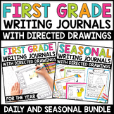 Daily and Seasonal Writing Journals with Directed Drawings