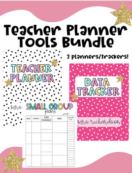 Preview of TEACHER PLANNING TOOLS BUNDLE