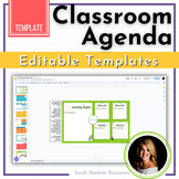 TEACHER RESOURCE Daily Agenda Slide TEMPLATES