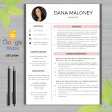 TEACHER RESUME Template Google Slides + Educator Writing Guide