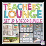 Teachers' Lounge Staffroom Set up and Decor Bundle - Poste