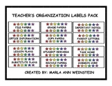 TEACHER'S ORGANIZATION LABELS PACK