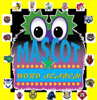 Preview of TEAM MASCOTS  [WORDS SEARCH]