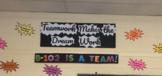 TEAMWORK Classroom Bulletin Board/Poster ("Teamwork Makes 