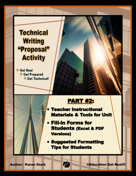 Preview of TECHNICAL WRITING PROPOSAL ACTIVITY (PART 2)