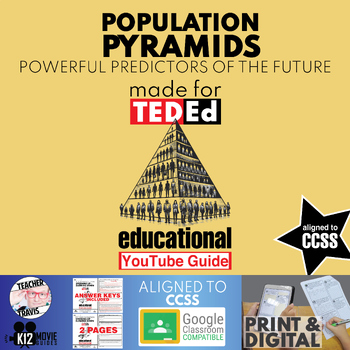 Preview of TED-Ed | Population Pyramids YouTube Video Guide |  Demographic | Growth