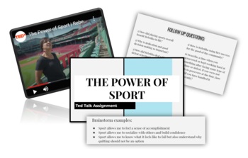 Preview of TED TALK: THE POWER OF SPORT