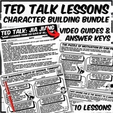 TED Talk Character Lesson Bundle | 10 Lessons | SEL