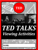 TED Talk Activities Package: 5 Activities & Assessments fo