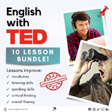 TED Talk Advanced ESL Worksheet Bundle (10 lessons) (C1-C2)