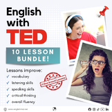 TED Talk Advanced ESL Worksheet Bundle (10 lessons) (C1-C2)