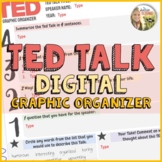 TED Talk Graphic Organizer Digital Free