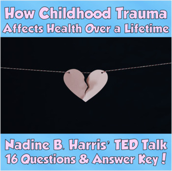 Preview of TED Talk- How Childhood Trauma Affects Health Over a Lifetime (Nadine B. Harris)