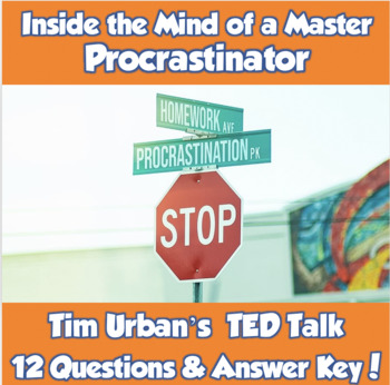 Preview of TED Talk- Inside the Mind of a Master Procrastinator (Tim Urban)