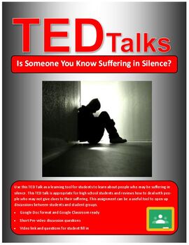 Preview of TED Talk: Is Someone You Know Suffering in Silence?