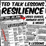 TED Talk Resilience Lesson Bundle | 8 Lessons
