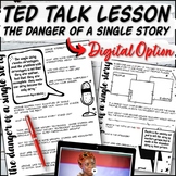 TED Talk Lesson (The Danger of a Single Story) with DIGITA