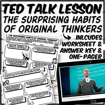 Preview of The Surprising Habits of Original Thinkers | Adam Grant | TED Talk Lesson