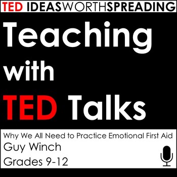 Preview of TED Talk Lesson (Why We All Need to Practice Emotional First Aid)