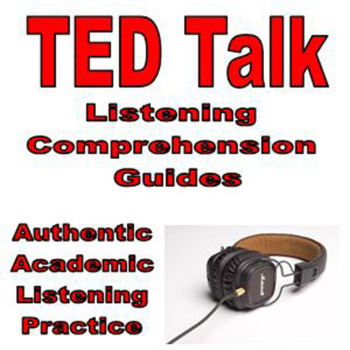 Preview of TED Talk Listening Comp. Guide: Getting Everyone to Care About a Green Economy