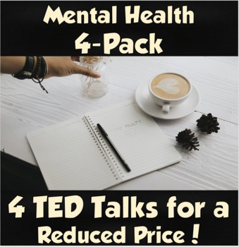 Preview of TED Talk Mental Health 4-Pack