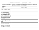 TED Talk Response Form (Any Speech)