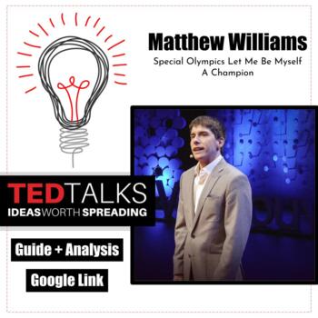 Preview of TED Talk: Special Olympics Matthew Williams · Google Link · Remote Learning