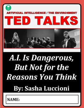Preview of TED Talk Viewing Guide: A.I. Is Dangerous, But Not For the Reasons You Think