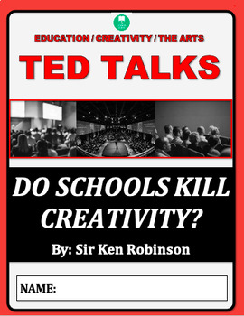 Preview of TED Talk Viewing Guide: Do Schools Kill Creativity?