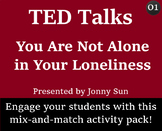 TED Talk Worksheet and Activity Pack - 01 - You Are Not Al