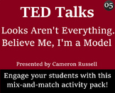 TED Talk Worksheet and Activity Pack - 05 - Looks Aren't E