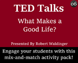 TED Talk Worksheet and Activity Pack - 06 - What Makes a G
