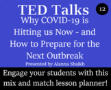TED Talk Worksheet and Activity Pack - 12 - Why COVID-19 i