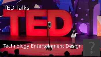 Preview of TED Talks (Grades 3-12)