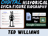 TED WILLIAMS - MAJOR LEAGUE BASEBALL LEGEND - Digital Stic