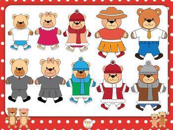 Preview of TEDDY BEARS AND CLOTHES