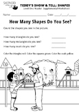 TEDDY'S SHOW & TELL: SHAPES- 'How Many Shapes Do You See?'