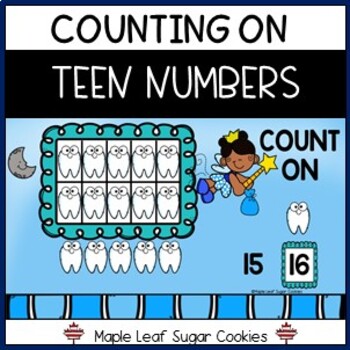 Preview of TEEN NUMBERS!!! Count On Numbers to Twenty  Counting Teeth Dental Health Month