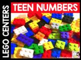TEEN NUMBERS LEGO CENTERS ~English&Spanish