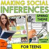 TEENS social inferences SPRING social skills activities PR