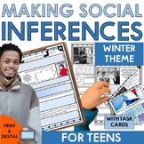 TEENS social inferences WINTER social skills activities an