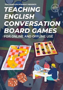 Preview of English (TEFL) Conversation Boosting Board Games Bundle Pack