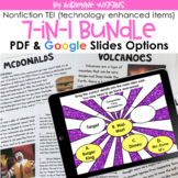 TEI Nonfiction Passage Bundle (PDF & Google Classroom) Dis